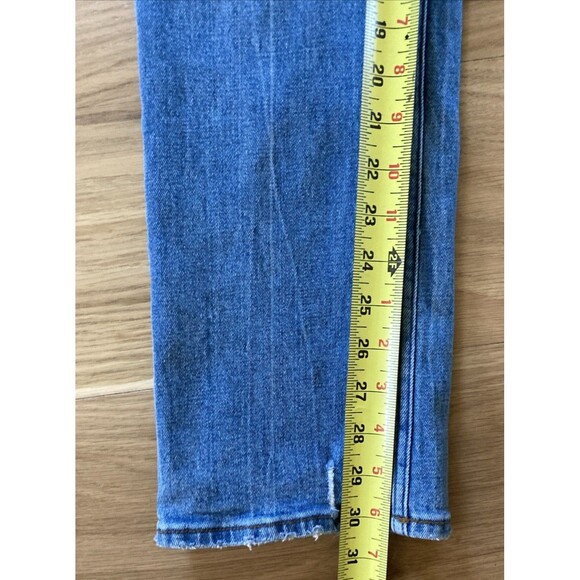 Abercrombie & Fitch Women's Maternity Jeans The Ankle 90s Straight Size 25/0L - Picture 13 of 14